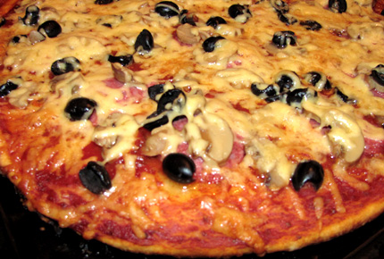 Рецепт с фото: Пицца с салями