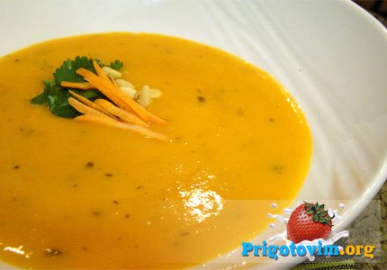 морковный суп-пюре рецепт
